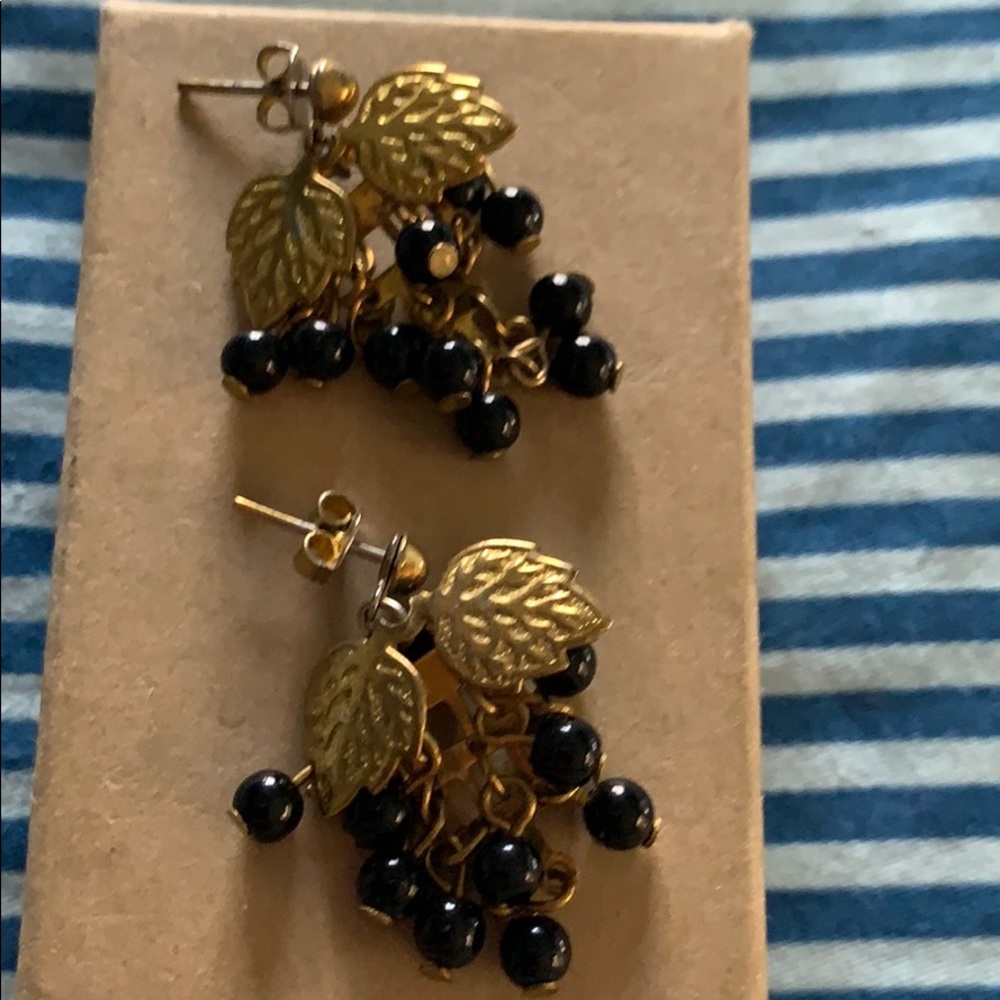 Victorian mourning earrings